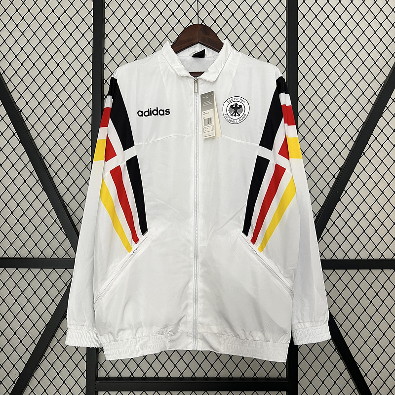 AAA Quality Germany 24/25 Wind Coat - White/Black